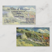 ヴィンセント・ヴァン・ゴッホの茅葺き小屋 名刺 (正面/裏面)