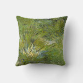 ヴィンセント・ヴァン・ゴッホの草の塊 クッション (裏面)