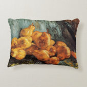 ヴィンセント・ヴァン・ゴッホの静物画「クインスと梨」 アクセントクッション (裏面)