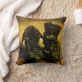 ヴィンセント・ヴァン・ゴッホの靴 クッション (ブランケット)