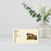 ヴィンセント・ヴァン・ゴッホの魚干し小屋 名刺 (スタンド正面)