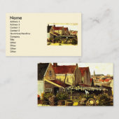 ヴィンセント・ヴァン・ゴッホの魚干し小屋 名刺 (正面/裏面)