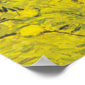 ヴィンセント・ヴァン・ゴッホの黄色い花の草原 ポスター (角)