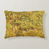 ヴィンセント・ヴァン・ゴッホの黄色い花畑 アクセントクッション (正面)