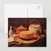 ヴィンセント・ヴァン・ゴッホの黄色い麦わら帽子 ポストカード (正面/裏面)