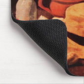 ヴィンセント・ヴァン・ゴッホの黄色い麦わら帽子 静物 マウスパッド (コーナー)