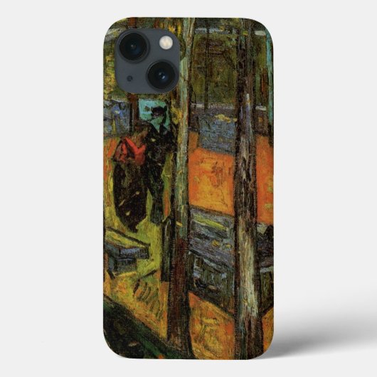 ヴィンセント・ヴァン・ゴッホの「アリスカン墓地」 Case-Mate iPhoneケース (裏面)