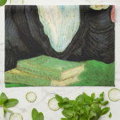 ヴィンセント・ヴァン・ゴッホの『アルル人の女性（マダム・ジヌー）』 キッチンタオル (折り畳み)