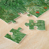 ヴィンセント・ヴァン・ゴッホの「オーベル近郊の平原」 ジグソーパズル (側面)