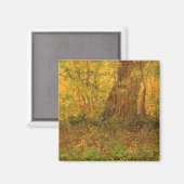 ヴィンセント・ヴァン・ゴッホの『下草』、ヴィンテージ ファインアート マグネット (正面/裏面)