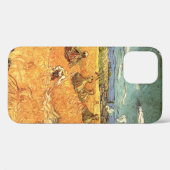 ヴィンセント・ヴァン・ゴッホの『刈り手のある麦の束』 Case-Mate iPhoneケース (裏面 (横))