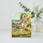 ヴィンセント・ヴァン・ゴッホの『古い工場』 ポストカード (スタンド正面)