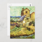 ヴィンセント・ヴァン・ゴッホの『古い工場』 ポストカード (正面/裏面)