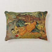 ヴィンセント・ヴァン・ゴッホの「善きサマリア人」 アクセントクッション (正面)