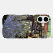 ヴィンセント・ヴァン・ゴッホの「女性が洗濯をする運河」 Case-Mate iPhoneケース (裏面 (横))