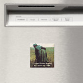 ヴィンセント・ヴァン・ゴッホの『掘る農婦』 マグネット (インサイチュ (食洗機))