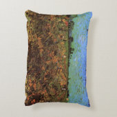 ヴィンセント・ヴァン・ゴッホの『緑のぶどう畑』 アクセントクッション (裏面(縦))