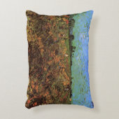 ヴィンセント・ヴァン・ゴッホの『緑のぶどう畑』 アクセントクッション (正面(垂直))