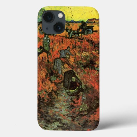 ヴィンセント・ヴァン・ゴッホの『赤いぶどう畑』 Case-Mate iPhoneケース (裏面)
