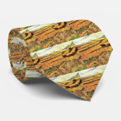 ヴィンセント・ヴァン・ゴッホの「農夫と製粉所のある風景」 ネクタイ (ロール)