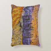 ヴィンセント・ヴァン・ゴッホの「雨のオーベルンの風景」 アクセントクッション (正面(垂直))