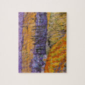 ヴィンセント・ヴァン・ゴッホの「雨のオーベルンの風景」 ジグソーパズル (縦)