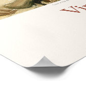 ヴィンセント・ヴァン・ゴッホスカルとシガレットアートプリント ポスター (角)