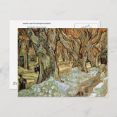 ヴィンセント・ヴァン・ゴッホファインアート ポストカード (正面/裏面)