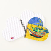 ヴィンセント・ヴァン・ゴッホボートSaintes-Marie watercol ノートブック (内部)