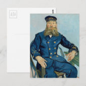 ヴィンセント・ヴァン・ゴッホポートレート・オブ・ポスマン・ジョセフ・ローリン ポストカード (正面/裏面)