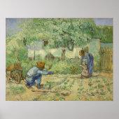 ヴィンセント・ヴァン・ゴッホミレットの後の最初のステップ ポスター (正面)