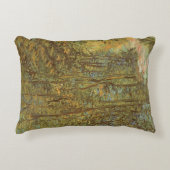 ヴィンセント・ヴァン・ゴッホヴィンテージ・アートによる森の小道 アクセントクッション (正面)