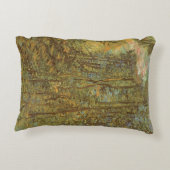 ヴィンセント・ヴァン・ゴッホヴィンテージ・アートによる森の小道 アクセントクッション (裏面)