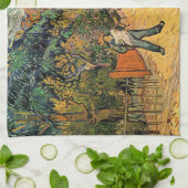 ヴィンセント・ヴァン・ゴッホ公共公園への入り口 キッチンタオル (折り畳み)