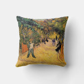 ヴィンセント・ヴァン・ゴッホ公共公園への入り口 クッション (裏面)