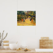 ヴィンセント・ヴァン・ゴッホ公共公園への入り口 ポスター (キッチン)