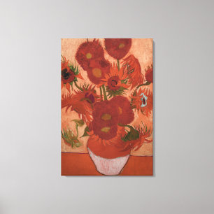 ヴィンセント・ヴァン・ゴッホ印象派ひまわり素晴らし芸術 キャンバスプリント