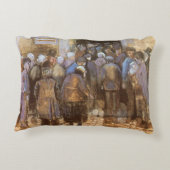 ヴィンセント・ヴァン・ゴッホ州宝くじ事務所(貧しいお金) アクセントクッション (裏面)