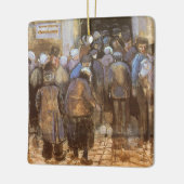 ヴィンセント・ヴァン・ゴッホ州宝くじ事務所(貧しいお金) セラミックオーナメント (左)