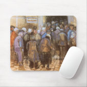 ヴィンセント・ヴァン・ゴッホ州宝くじ事務所（貧しいお金） マウスパッド (マウス)