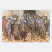 ヴィンセント・ヴァン・ゴッホ州宝くじ事務所(貧しいお金) ラッピングペーパーシート (正面)