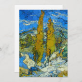 ヴィンセント・ヴァン・ゴッホ後の二つのポプラ シーズンカード (正面/裏面)