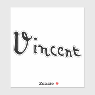 ヴィンセント・ヴァン・ゴッホ署名 シール