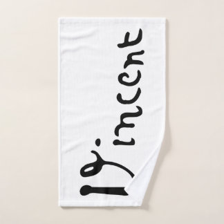 ヴィンセント・ヴァン・ゴッホ署名 ハンドタオル