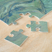 ヴィンセント・ヴァン・ゴッホ自己ポートレートブルー ジグソーパズル (側面)