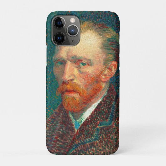 ヴィンセント・ヴァン・ゴッホ自画像スーツファインアート Case-Mate iPhoneケース (裏)