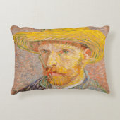 ヴィンセント・ヴァン・ゴッホ自画像絵を描画家 アクセントクッション (正面)