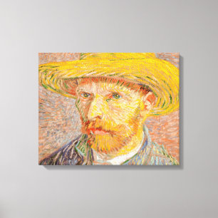 ヴィンセント・ヴァン・ゴッホ自画像絵を描画家 キャンバスプリント