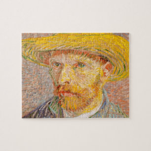 ヴィンセント・ヴァン・ゴッホ自画像絵を描画家 ジグソーパズル