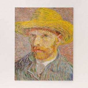 ヴィンセント・ヴァン・ゴッホ自画像絵を描画家 ジグソーパズル